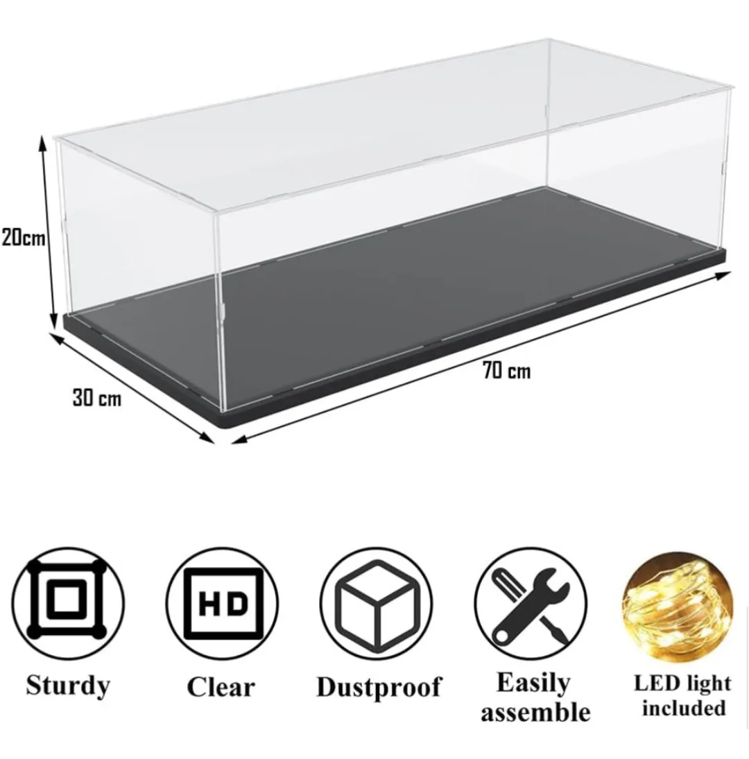 Acrylic Display Case 70x30x20cm image indicator(2)