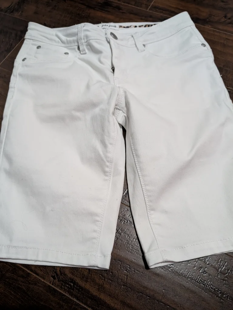 John & Jenn White Shorts thumbnail