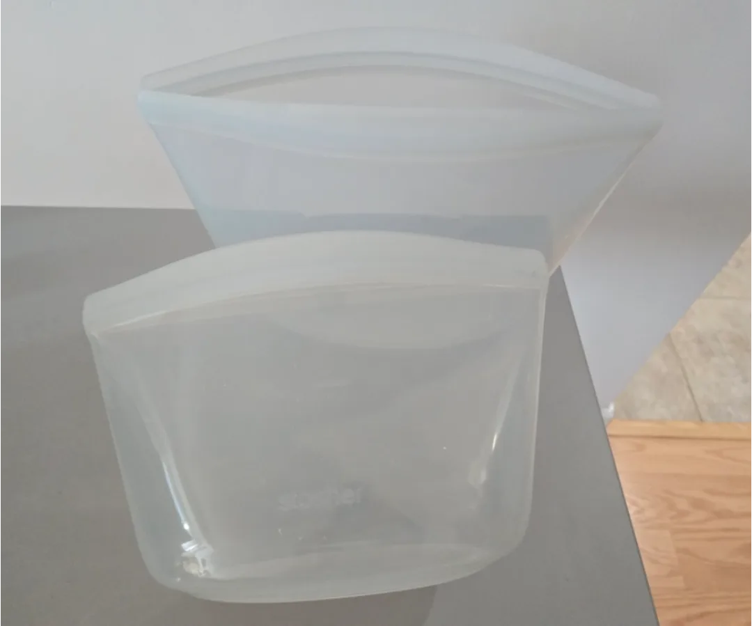 Stasher Reusable Silicone 실리콘 Food Bowl image indicator(2)