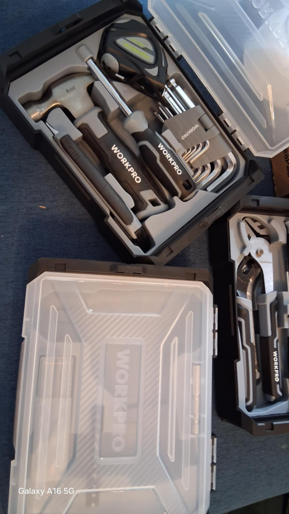 WORKPRO Tool Set with Stackable Box - photo 2