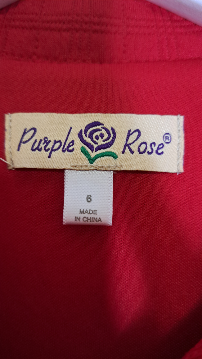 Purple Rose Girls Red Dress - Size 6 - photo 2