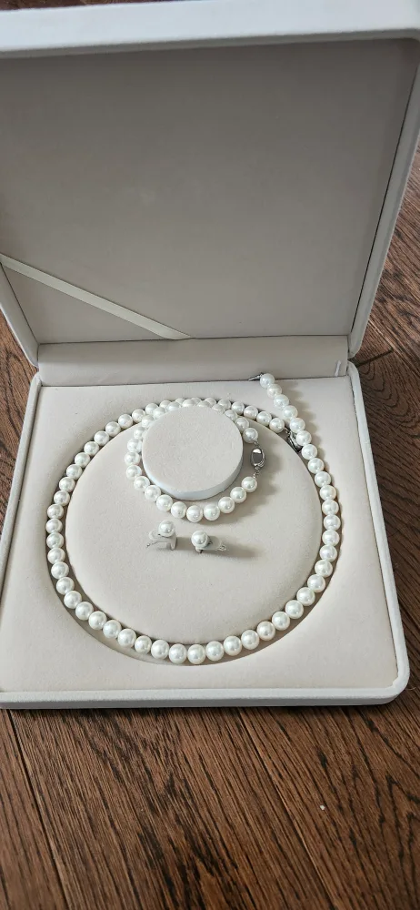 Freshwater Cultured Pearl Necklace Set - New thumbnail