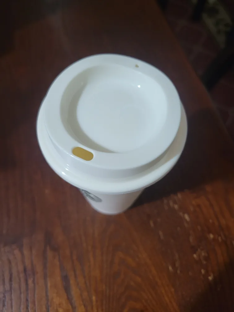 Original Starbucks Reusable White Coffee Cup image indicator(3)