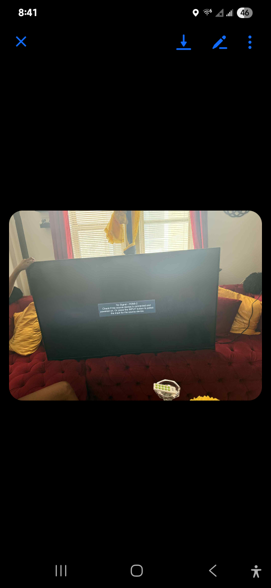 Large Screen TV