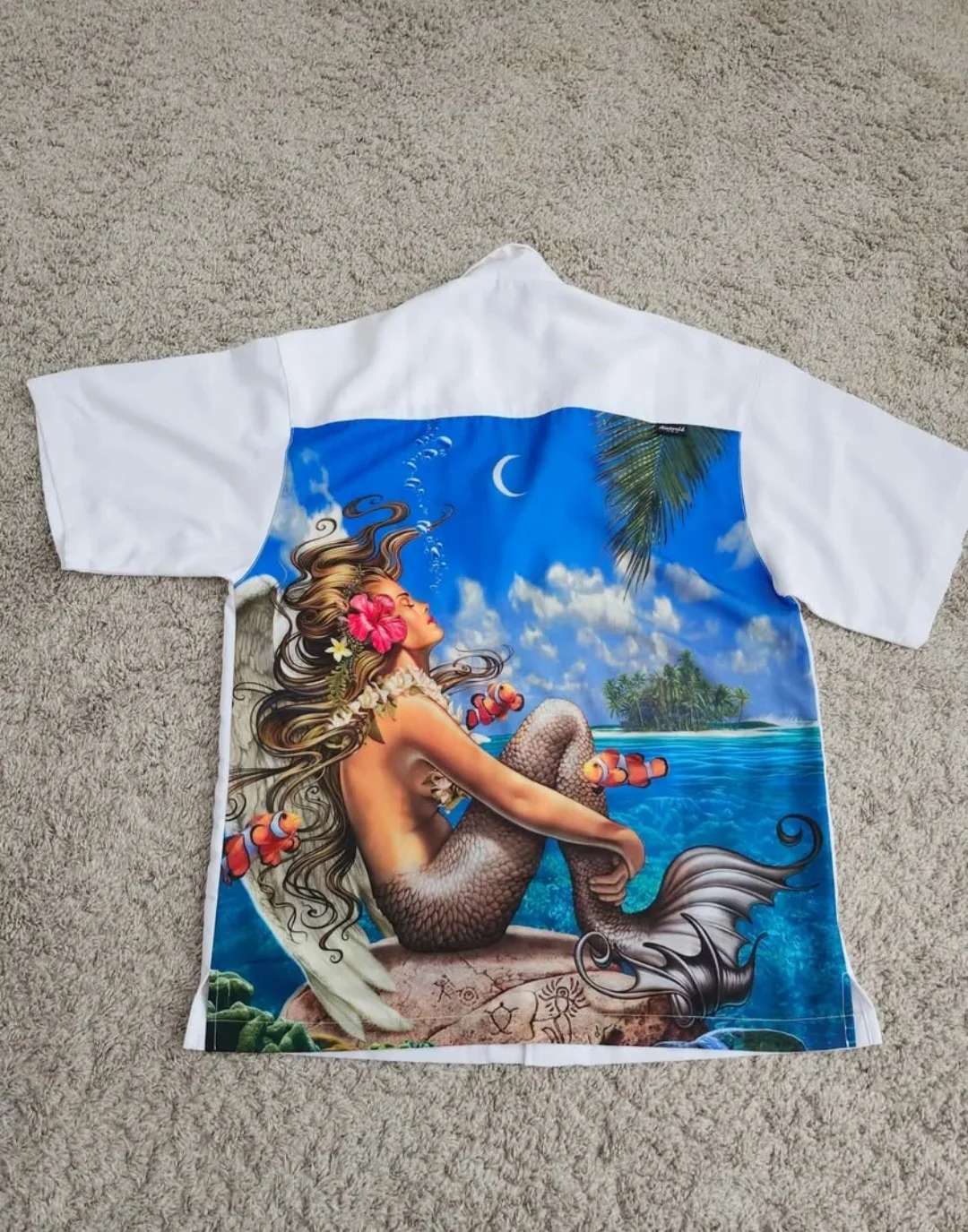 Pietreld USA White Mermaid Shirt - Size L thumbnail