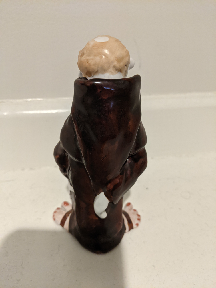 Italian ceramic monk figurine - photo 2
