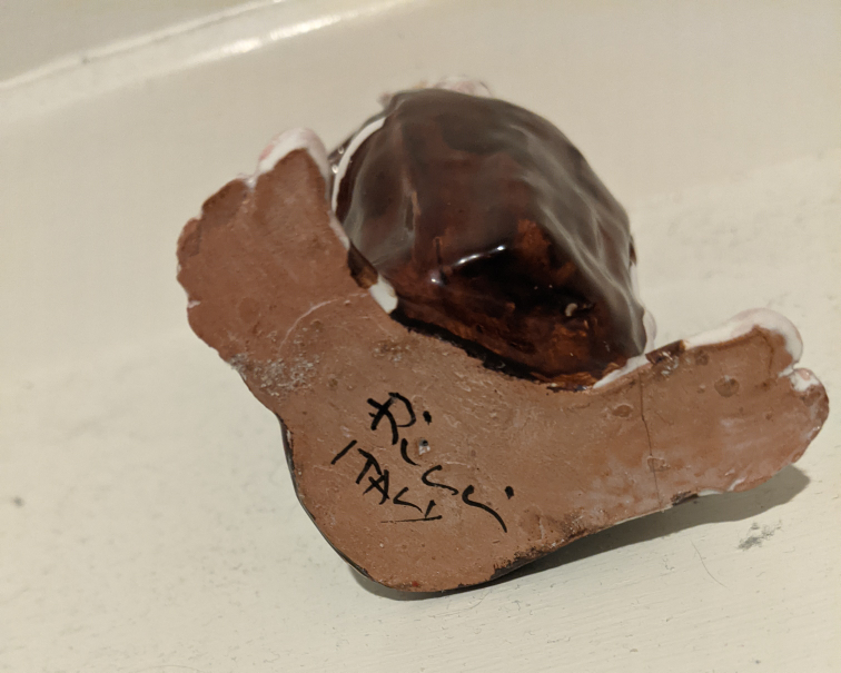Italian ceramic monk figurine - photo 3