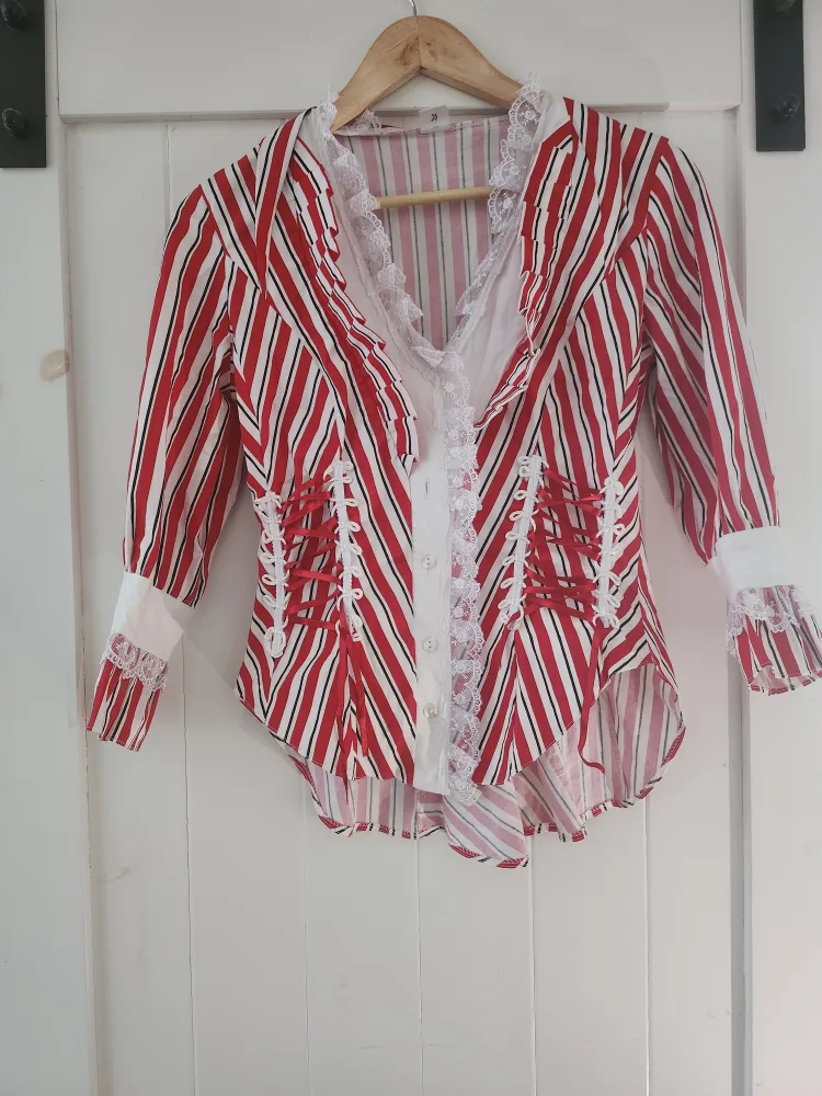 Striped Top, Size Small image indicator(2)