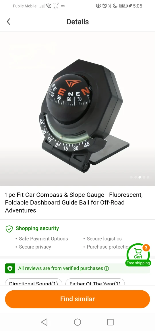 Car Compass & Slope Gauge - Off-Road Adventures - photo 5