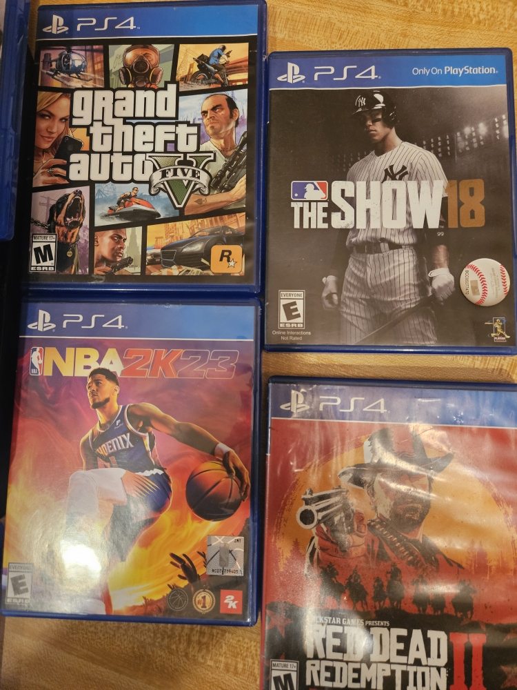 PS4 Game Bundle - Grand Theft Auto, NBA 2K23, More! - photo 4