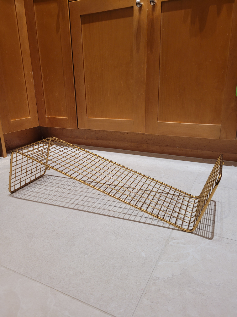 IKEA Gold Wall Shelf