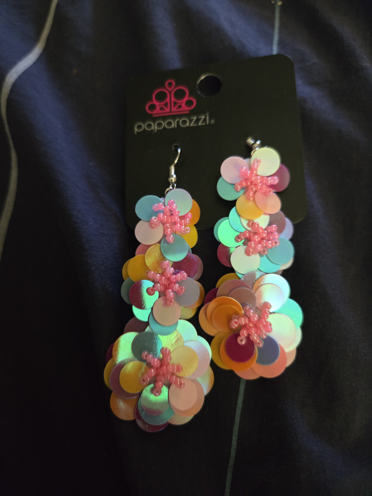 Paparazzi Floral Earrings