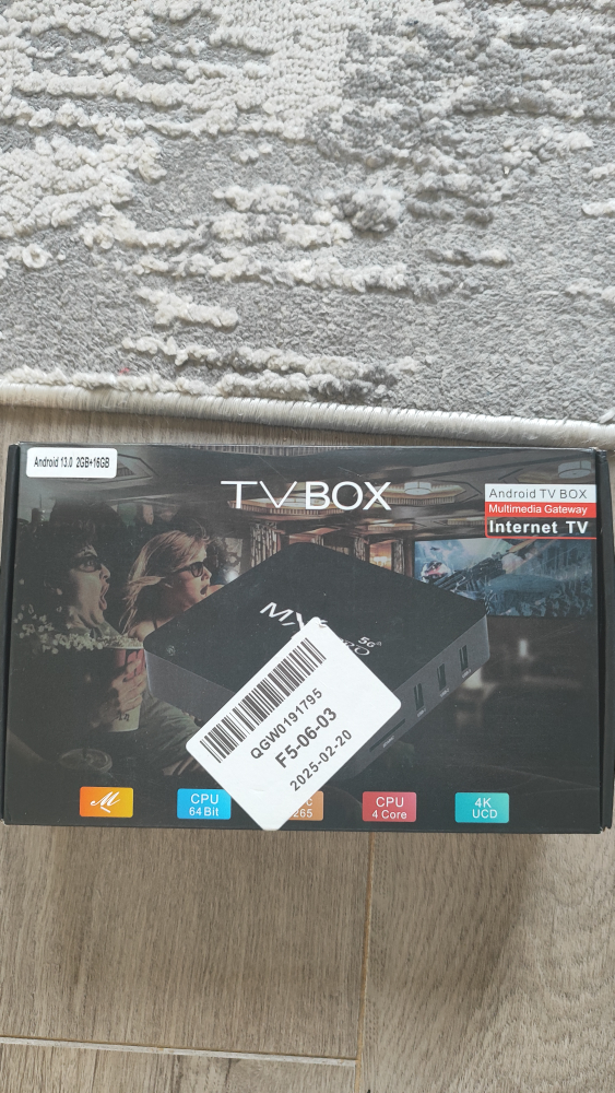 MXQ PRO 4K Android TV Box - New!