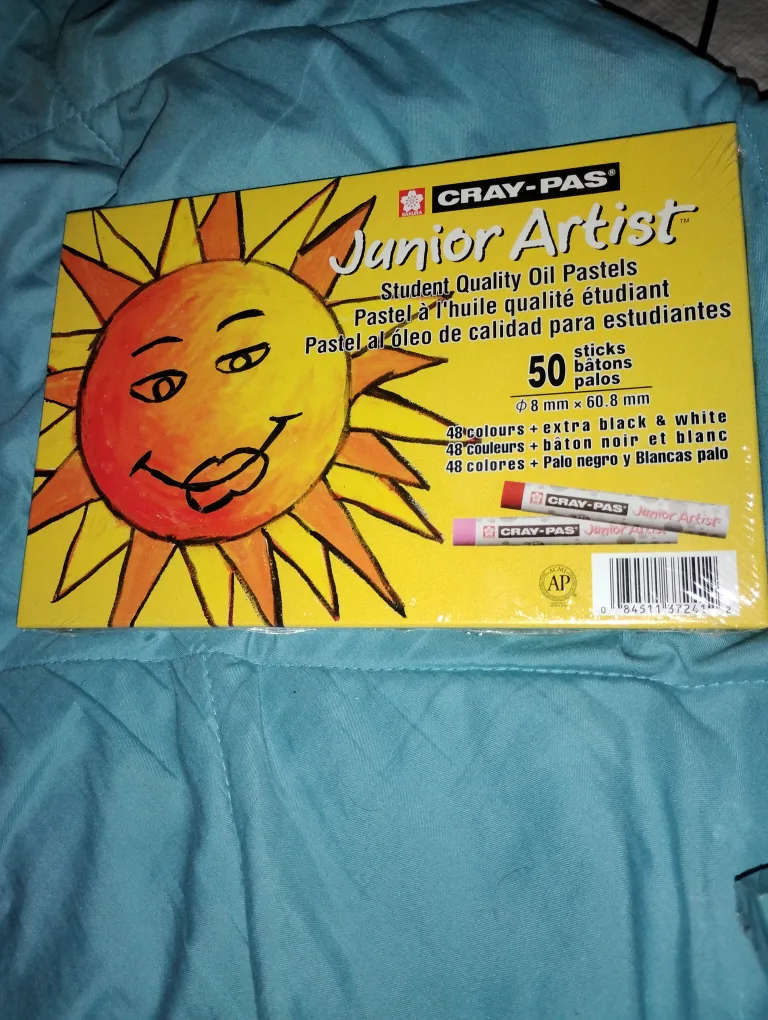 Cray-Pas Junior Artist Oil Pastels - 50 Sticks thumbnail