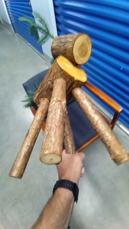 🧡Handmade Wooden Reindeer Christmas Decoration image indicator(4)