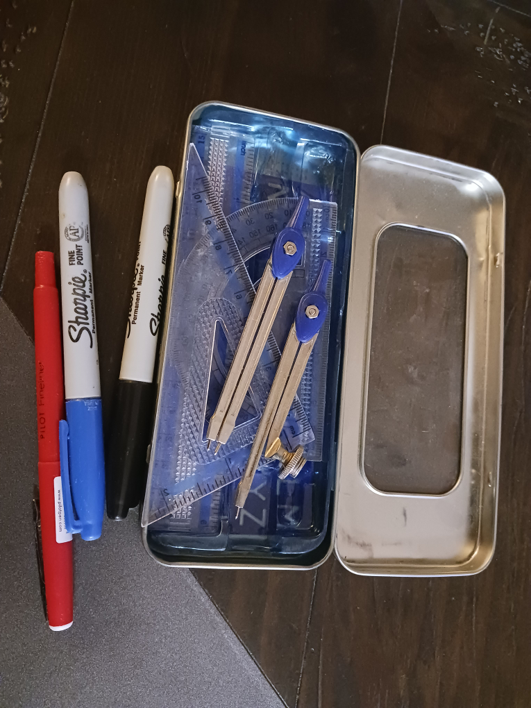 Staedtler Mathematical Instruments Set + Markers - photo 2