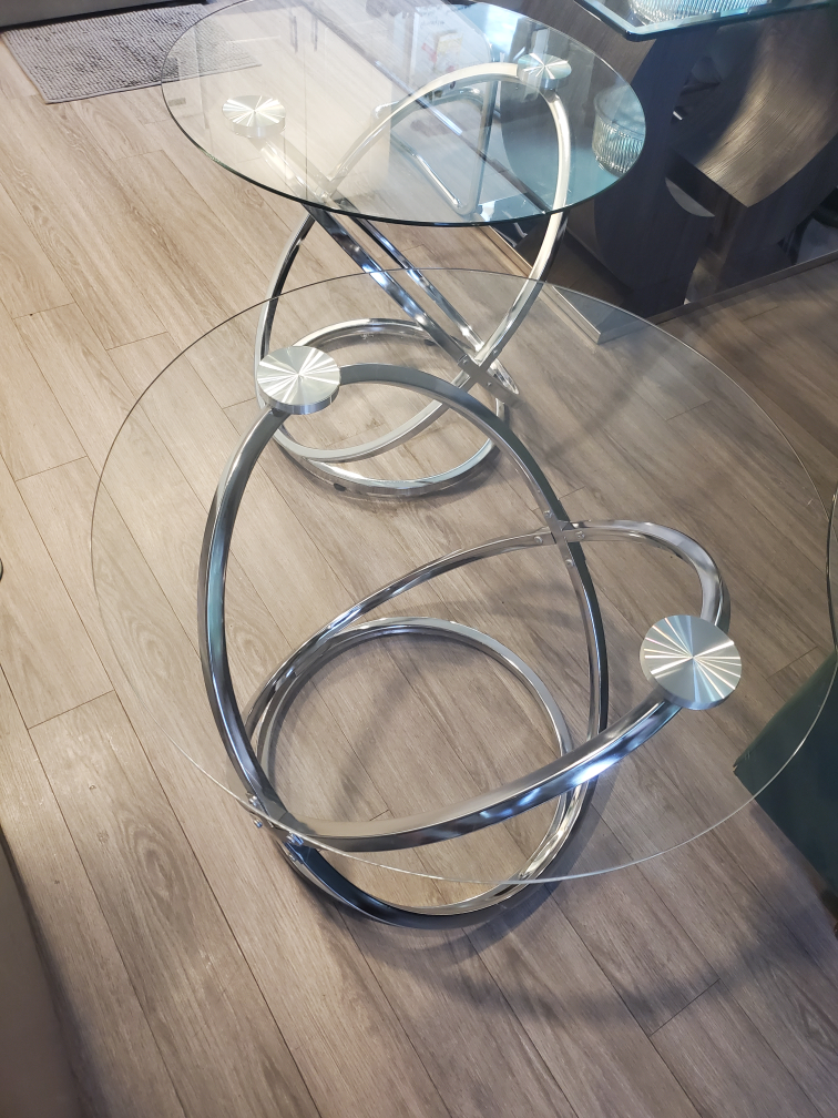 Glass Top Coffee/Side Table - photo 2