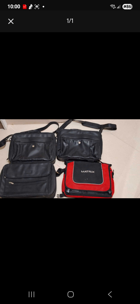 4 for $20 Leather Brand names Laptop bags