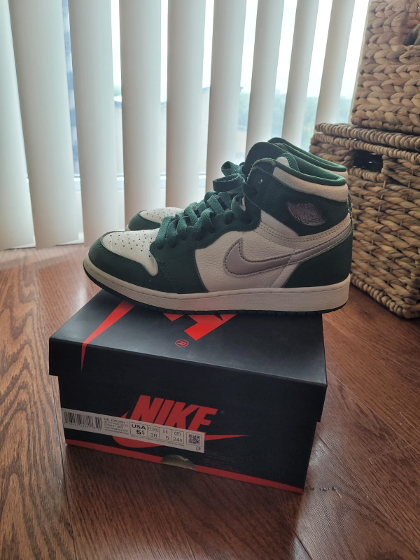 Air Jordan 1 Retro High Og Gorge Green (GS)