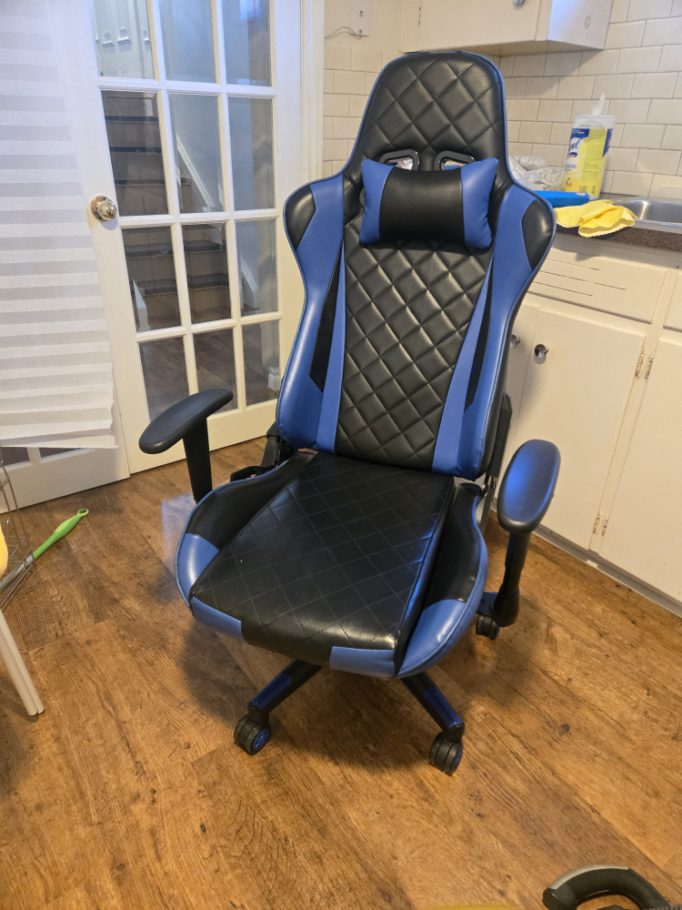 Blue & Black Gaming Chair