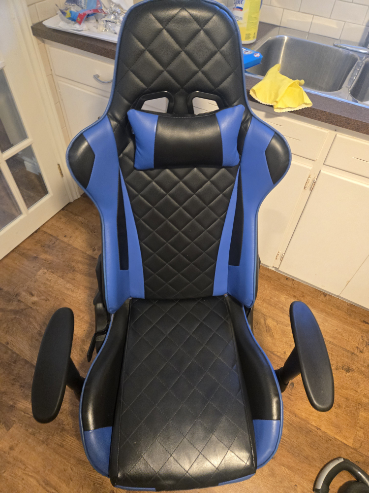 Blue & Black Gaming Chair - photo 2