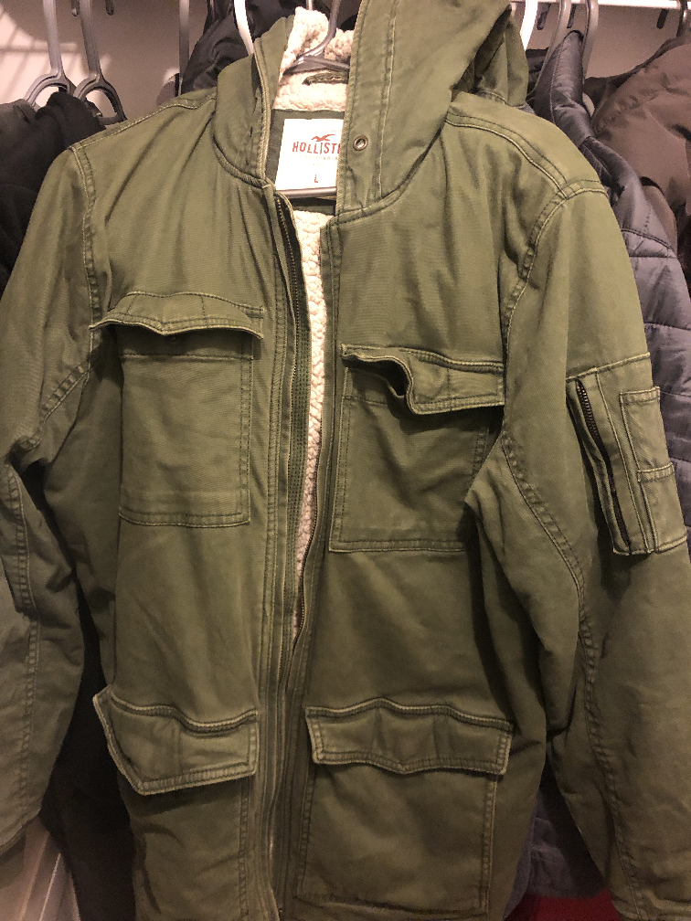 Hollister Sherpa-Lined Parka - Size M and L - photo 4