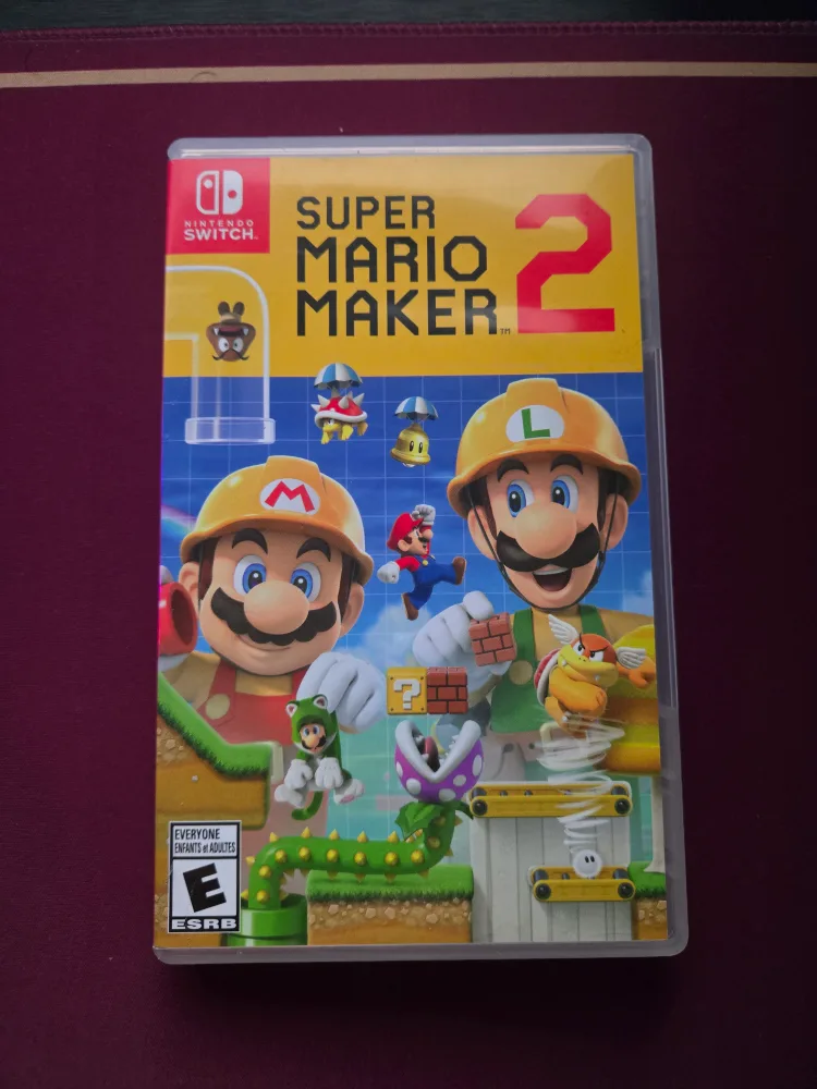 Super Mario Maker 2 Nintendo Switch Game thumbnail