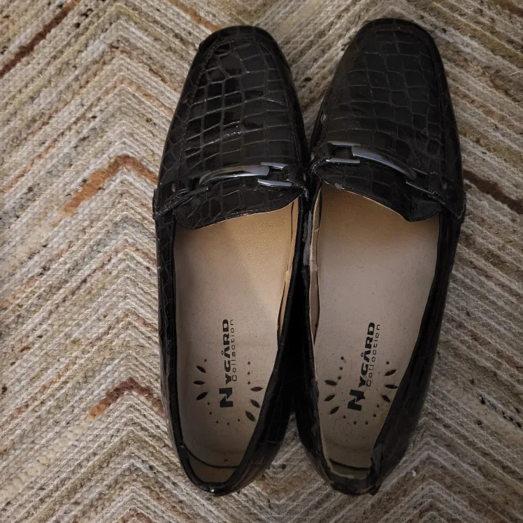 Nygard Collection Black Loafers - Size 10M thumbnail