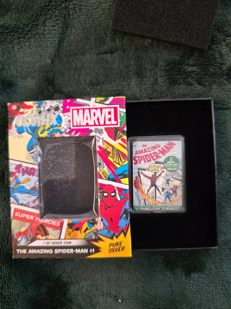 Marvel Amazing Spider-Man #1 1oz Silver Coin - New thumbnail