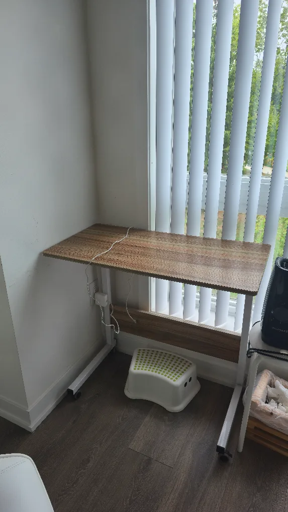Adjustable Rolling Laptop Desk thumbnail