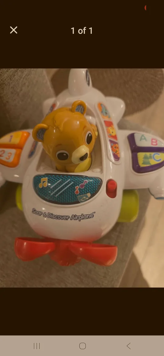VTech Soar & Discover Airplane Toy thumbnail