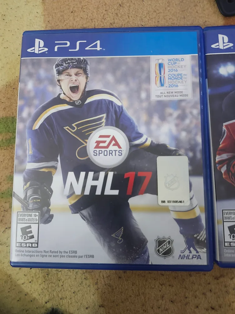 NHL 17 & 18 PS4 Games + Gran Turismo 3 PS2 thumbnail