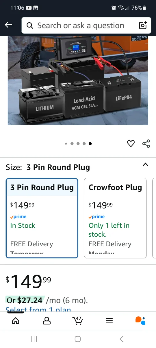 Golf Cart Battery Charger 36V/48V image indicator(2)