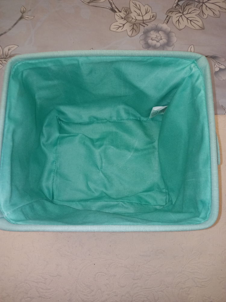 Canvas Storage Basket - Light Green - photo 2