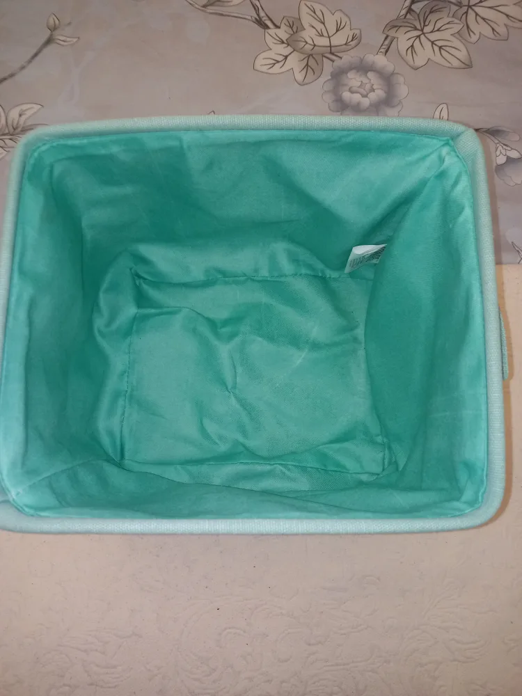 Canvas Storage Basket - Light Green image indicator(2)