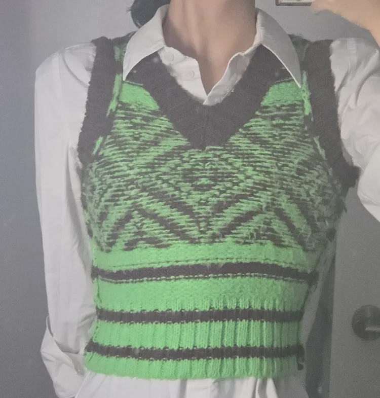 BDG Knitted Sweater Vest thumbnail