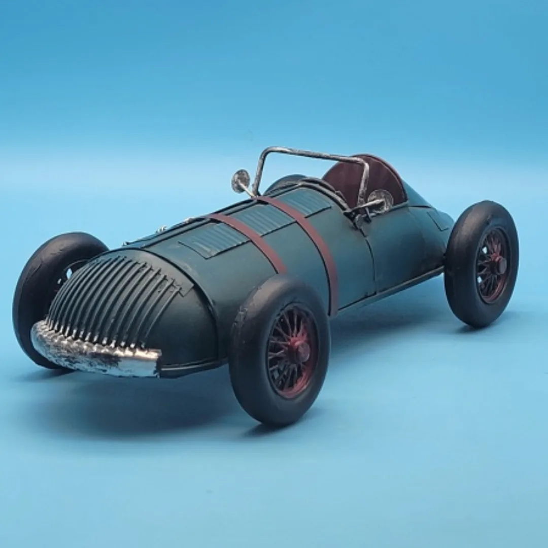 Vintage Style Formula One F1 Race Car Metal Replica Metal image indicator(3)