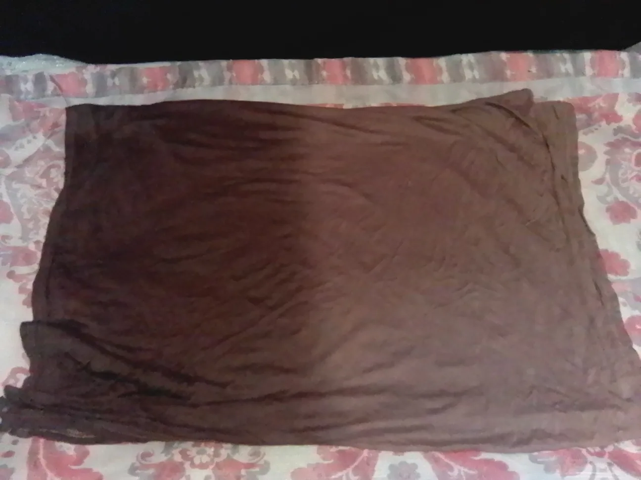 Brown two tone scarf thumbnail