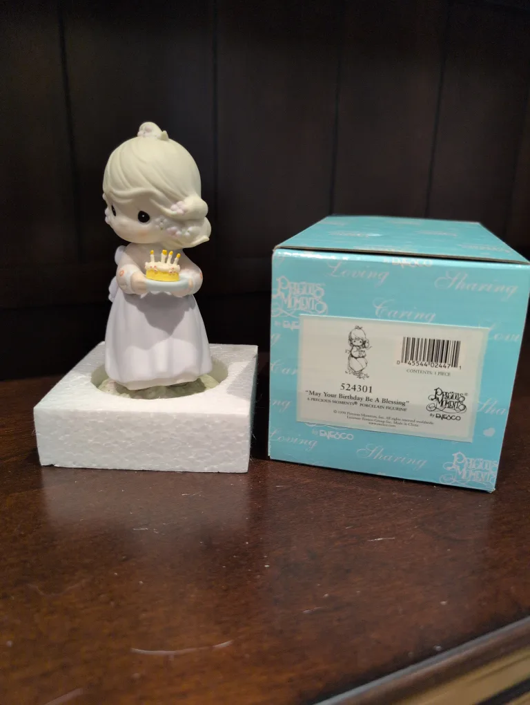 Precious Moments 'May Your Birthday Be A Blessing' Figurine image indicator(5)