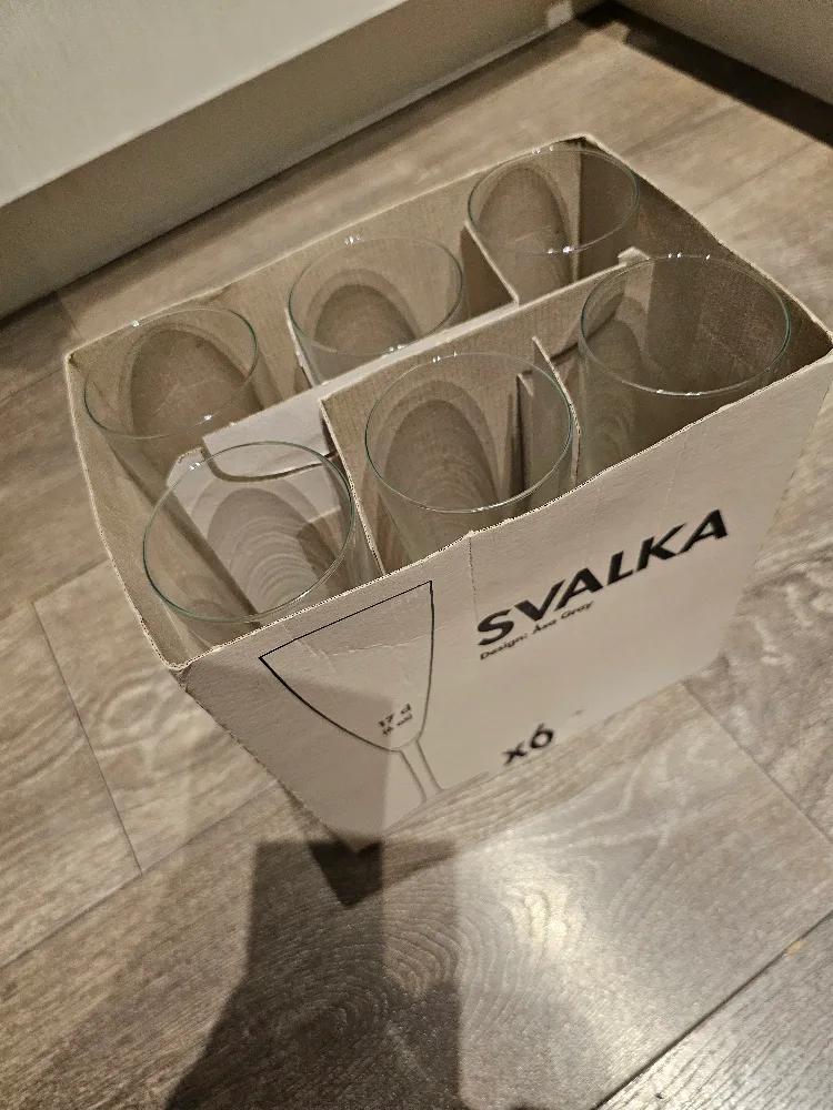 IKEA Svalka Champagne Glasses - Set of 6 image indicator(5)