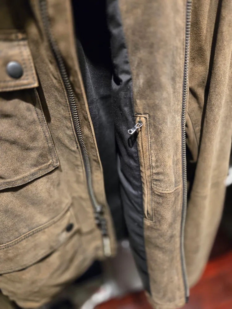 John Varvatos goat skin jacket image indicator(10)