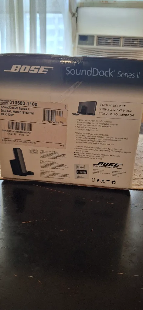 Unused Bose SoundDock Series II Digital Music System In Box image indicator(5)