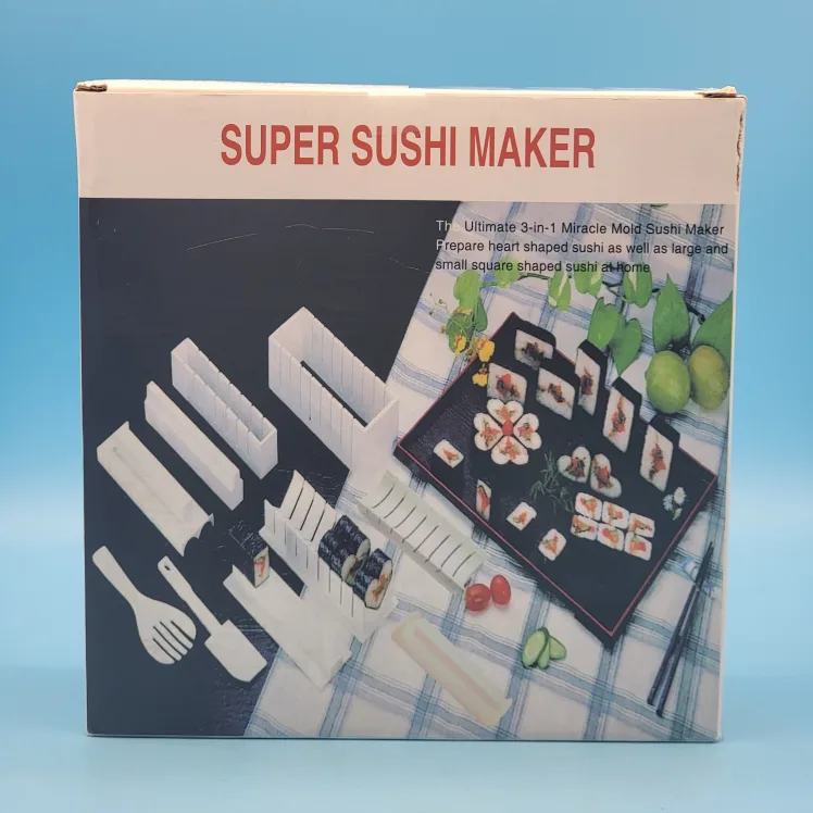 🥳NEW🤩 SUPER SUSHI MAKER - Ultimate 3-in-1 Miracle Mold thumbnail