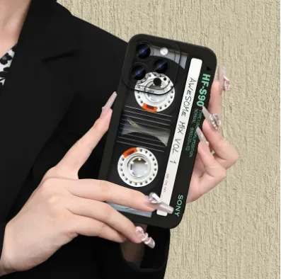 2/Pcs Iphone 13 Case 80" Retro image indicator(2)