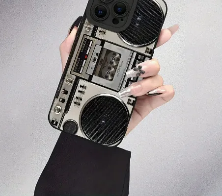 2/Pcs Iphone 13 Case 80" Retro image indicator(3)