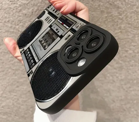 2/Pcs Iphone 13 Case 80" Retro image indicator(6)