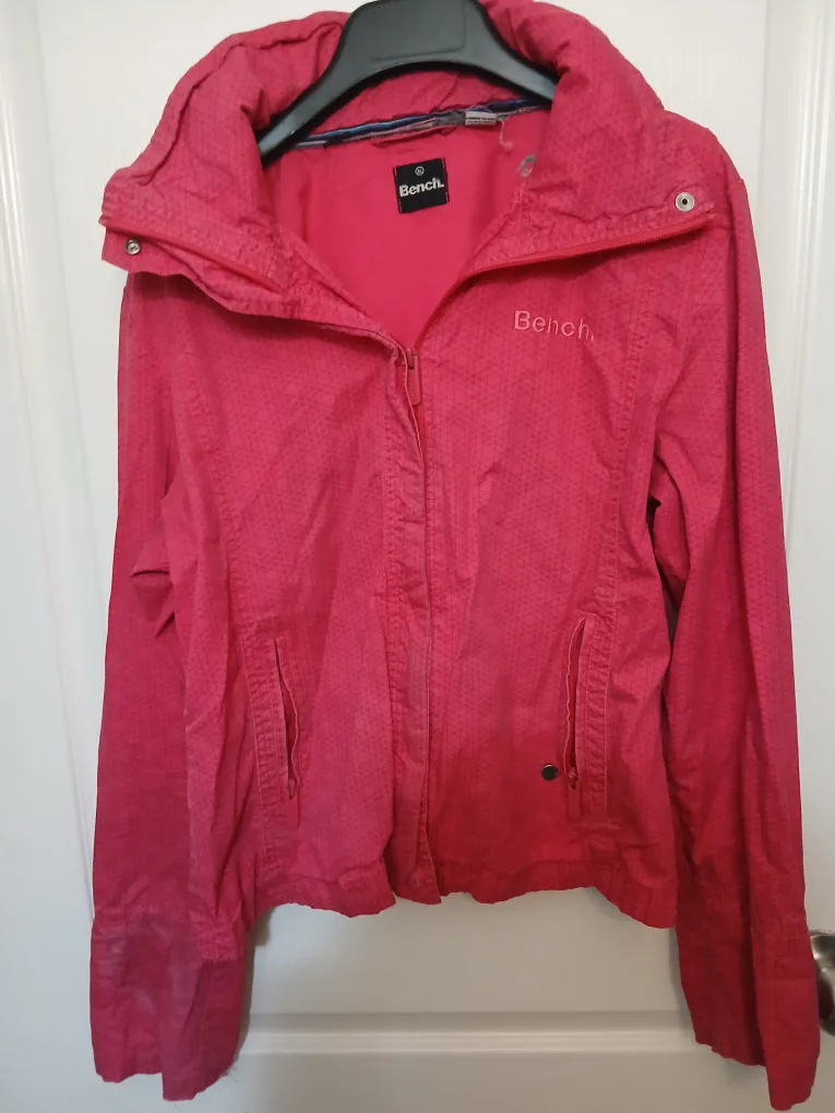 Bench. Pink Jacket - Size XL youth XL or Womens M thumbnail