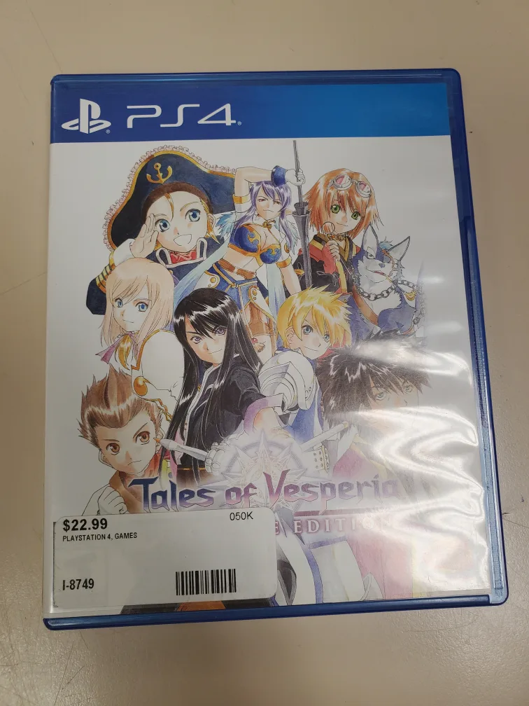 Tales of Vesperia Definitive Edition PS4 thumbnail