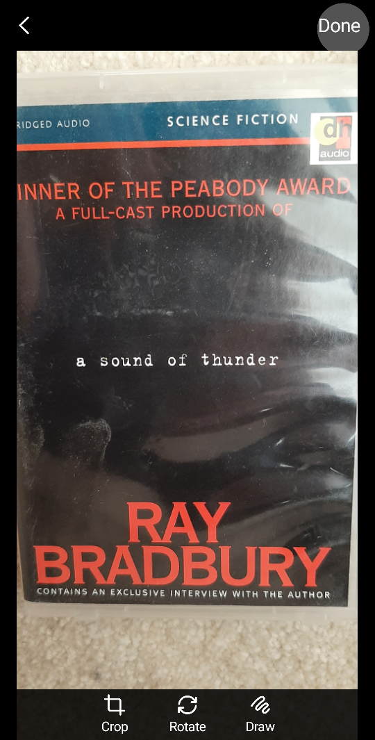 Ray Bradbury's 'A Sound of Thunder' Audio Cassette