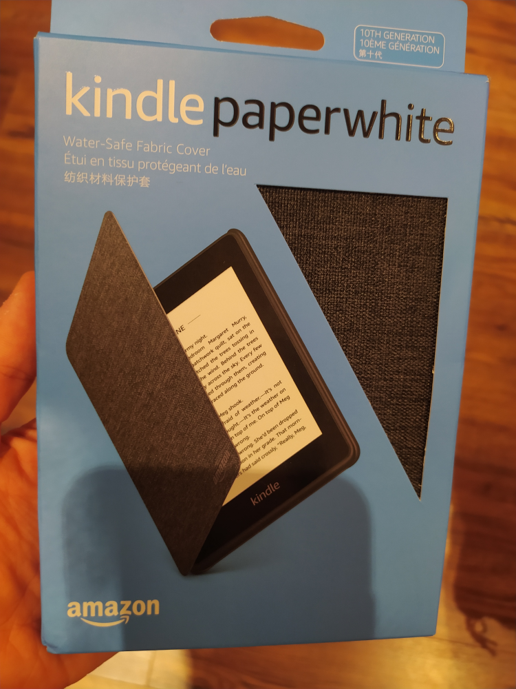 Safe Fabric Cover- Kindle Paperwhite 10th Generation